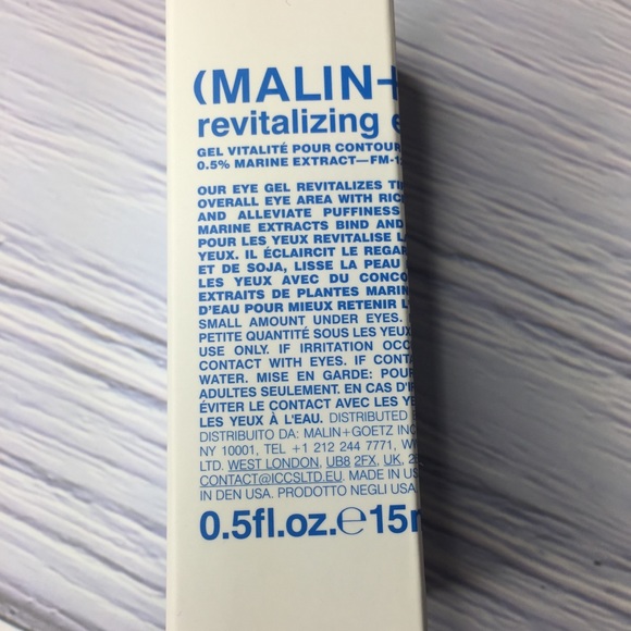 NEW Malin and Goetz Revitalizing Eye Gel - Picture 5 of 8